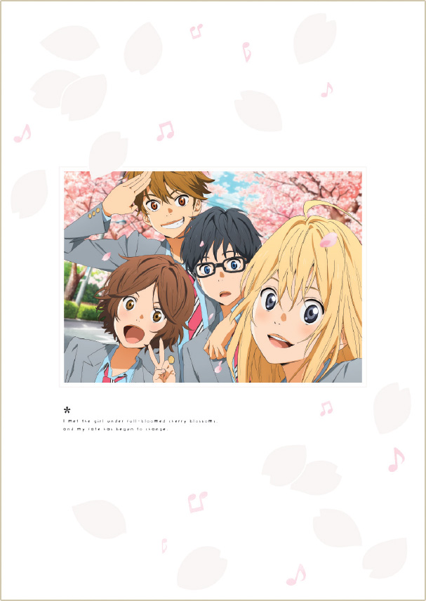 Blu-ray & DVD | TVアニメ「四月は君の嘘」オフィシャルサイト